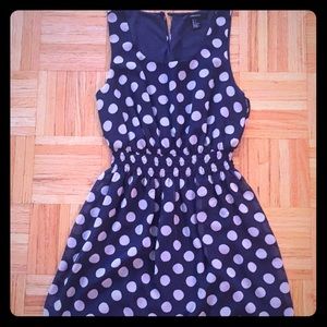 Polka dot dress size small
